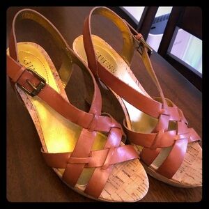Wedge Brown Guess Sandals